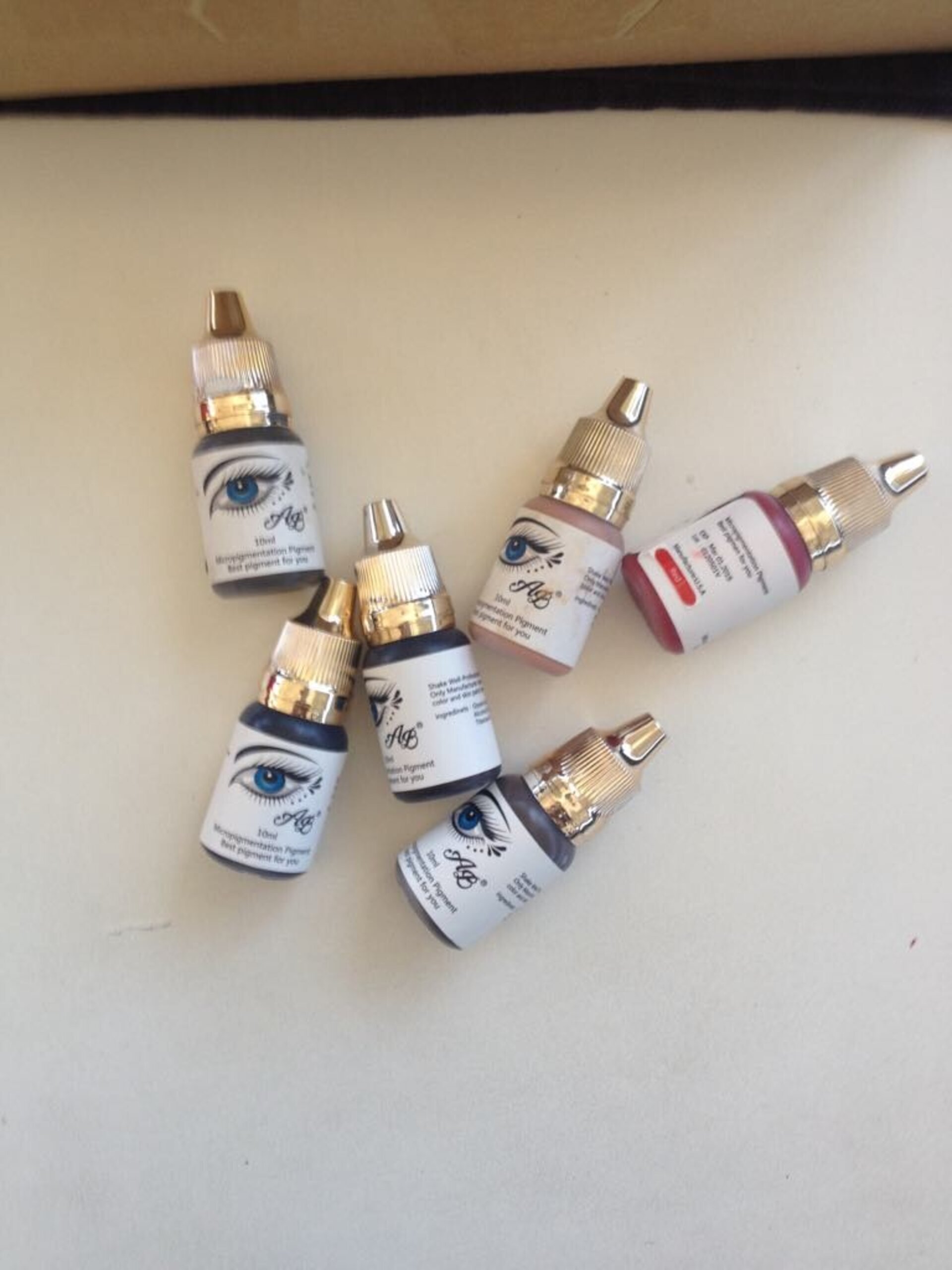 Pigmentos para microblading de cejas 10ml - 1